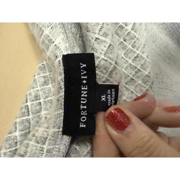 Fortune + Ivy Women's XL Cowl Neck Sweater - Picture 3 of 3